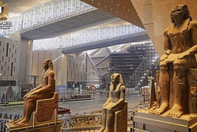 Tour to Giza Pyramids and the Grand Egyptian Museum from Portsaid