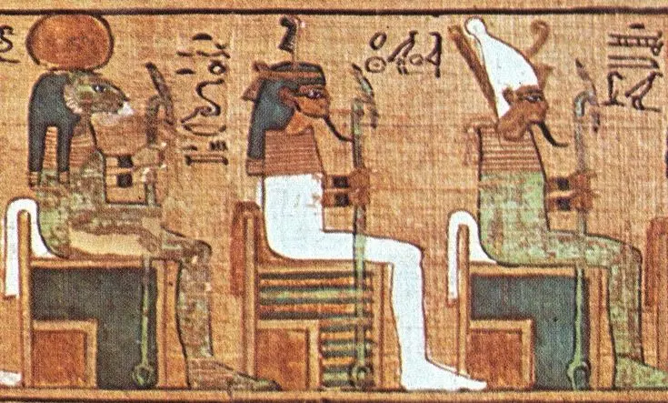 Shu and Tefnut egypt