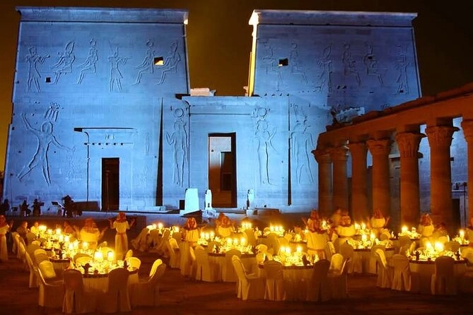 Sound and Light Show at Philae Temple with EgyptianTrips
