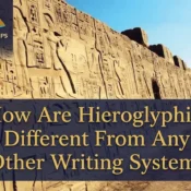 How Are Hieroglyphics Different From Any Other Writing System?