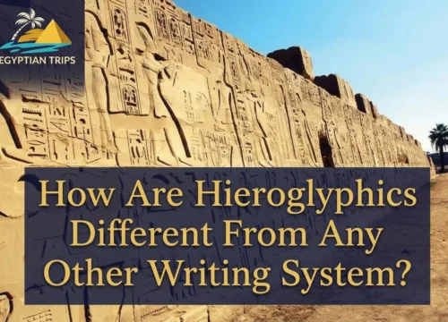 How Are Hieroglyphics Different From Any Other Writing System?