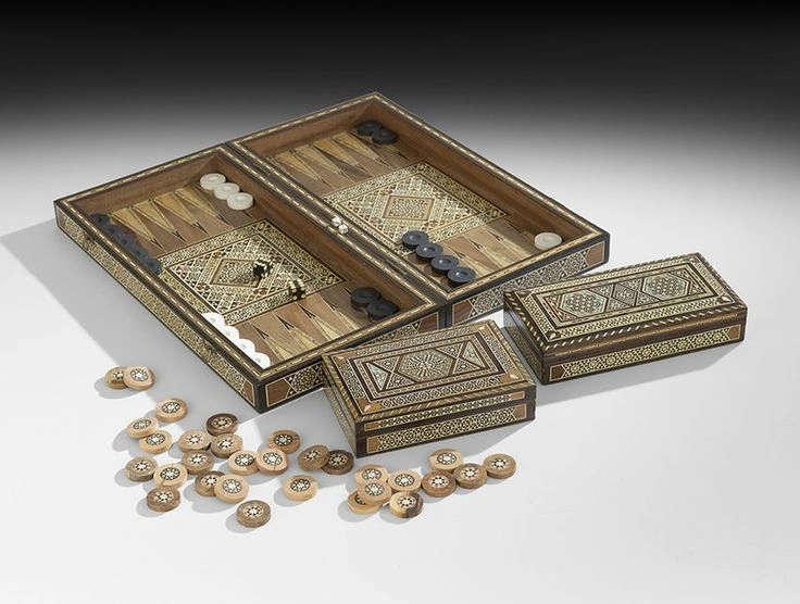 Inlaid Boxes and Backgammon Sets